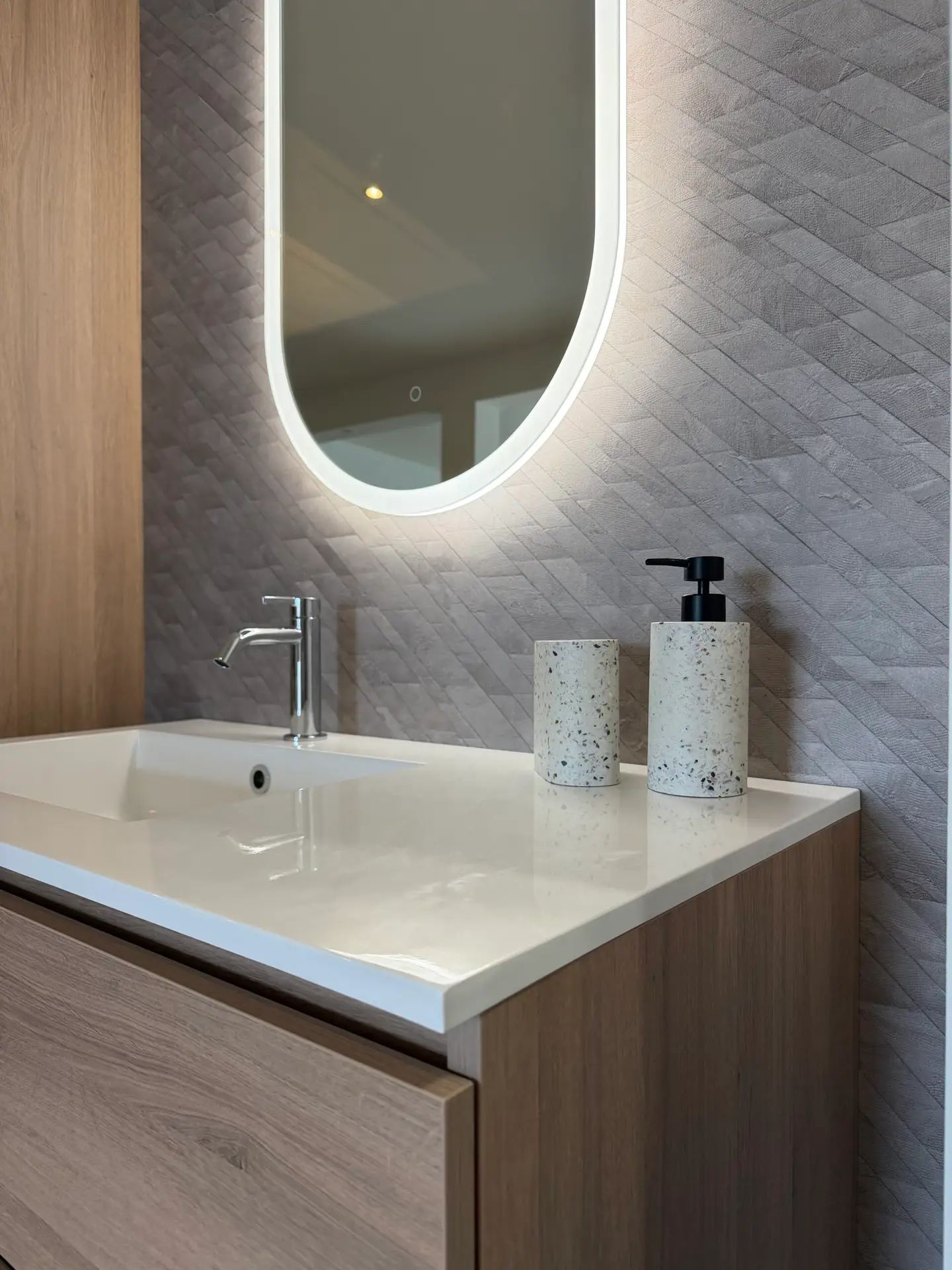 Douche op maat met wandpanelen